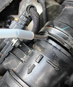 O3 Carbon Cleaner en garage